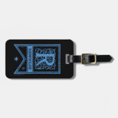 Harry Potter | de Banner van het Monogram Bagagelabel (Voorkant horizontaal)