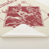 HARRY POTTER™ De Marauders Animagus Grafiek Sherpa Deken (3/4)