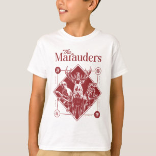 HARRY POTTER™ De Marauders Animagus Stripboek T-shirt