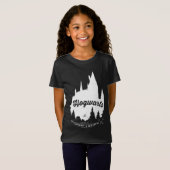 Harry Potter | de Typografie van het Kasteel T-shirt (Voorkant volledig)
