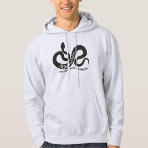 Harry Potter   de Typografie van het Silhouet Hoodie
