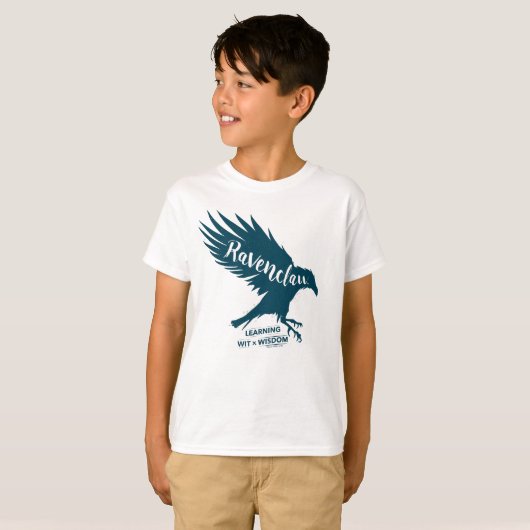 Harry Potter | de Typografie van het Silhouet T-shirt (Voorkant volledig)