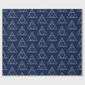 Harry Potter | Deathly Hallows Watercolor Cadeaupapier (Vlak)