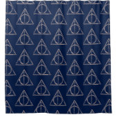 Harry Potter | Deathly Hallows Watercolor Douchegordijn (Voorkant)