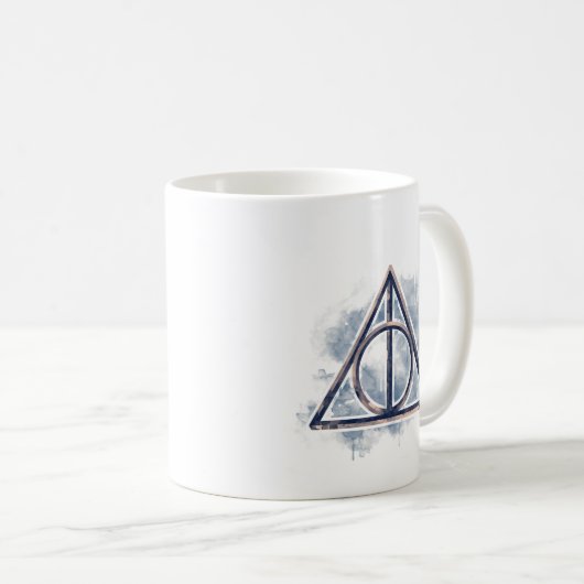 Harry Potter | Deathly Hallows Watercolor Koffiemok (Voorkant rechts)
