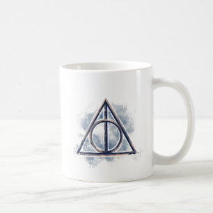 Harry Potter   Deathly Hallows Watercolor Koffiemok