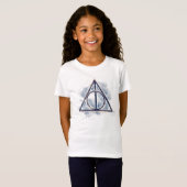 Harry Potter | Deathly Hallows Watercolor T-shirt (Voorkant volledig)