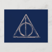 Harry Potter | Deathly Hallows Waterverf Briefkaart (Voorkant)
