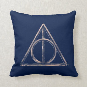 Harry Potter   Deathly Hallows Waterverf Kussen