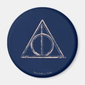 Harry Potter | Deathly Hallows Waterverf Magneet (Voorkant)