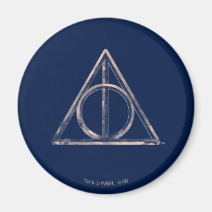 Harry Potter Deathly Hallows Waterverf Magneet