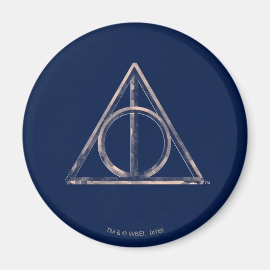 Harry Potter | Deathly Hallows Waterverf Magneet (Voorkant)