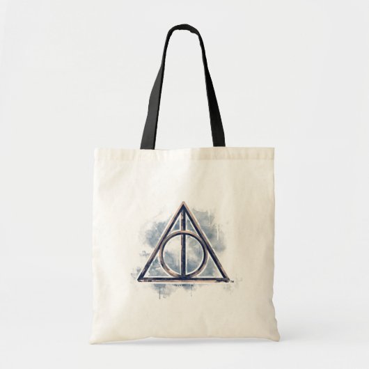 Harry Potter | Deathly Hallows Waterverf Tote Bag (Voorkant)