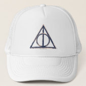 Harry Potter | Deathly Hallows Waterverf Trucker Pet (Voorkant)