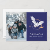 Harry Potter | Deck the Great Hall Photo Holiday C Feestdagenkaart (Voorkant / Achterkant)