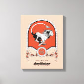 HARRY POTTER™ | Delicate Sketch GRYFFINDOR™ Crest Canvas Afdruk (Voorkant)