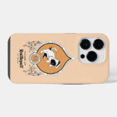 HARRY POTTER™ | Delicate Sketch HUFFLEPUFF™ Wapen iPhone Hoesje (Achterkant horizontaal)
