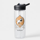 HARRY POTTER™ | Delicate Sketch HUFFLEPUFF™ Wapen Waterfles (Links)