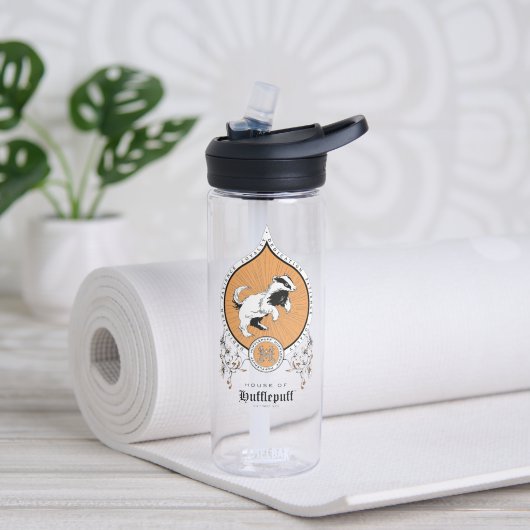 HARRY POTTER™ | Delicate Sketch HUFFLEPUFF™ Wapen Waterfles (Links)
