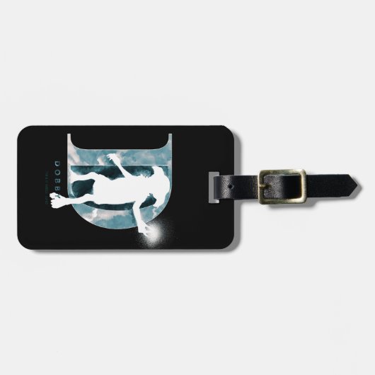 Harry Potter | Dobby Character Waterverf Bagagelabel (Voorkant horizontaal)