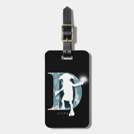 Harry Potter | Dobby Character Waterverf Bagagelabel (Voorkant verticaal)