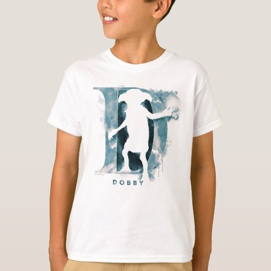 Harry Potter | Dobby Character Waterverf T-shirt (Voorkant)