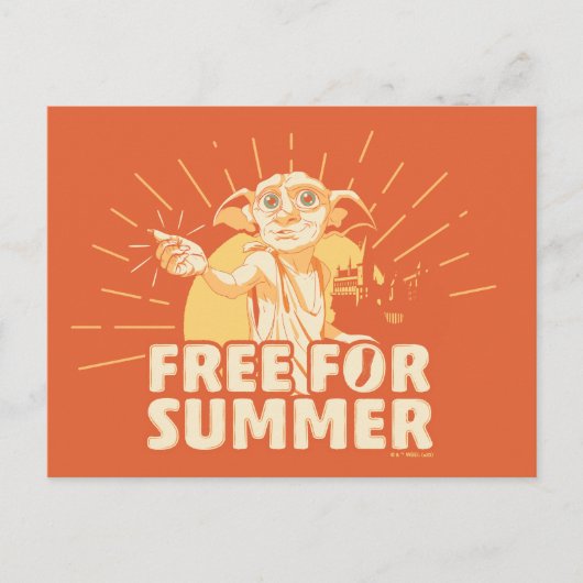 HARRY POTTER™ | Dobby gratis voor de zomer Briefkaart (Voorkant)