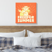 HARRY POTTER™ | Dobby gratis voor de zomer Canvas Afdruk (Insitu (Slaapkamer))