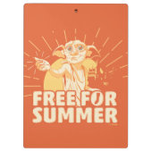 HARRY POTTER™ | Dobby gratis voor de zomer Klembord (Achterkant)