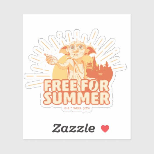 HARRY POTTER™ | Dobby gratis voor de zomer Sticker (Vel)