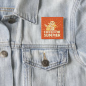 HARRY POTTER™ | Dobby gratis voor de zomer Vierkante Button 5,1 Cm (In situ)