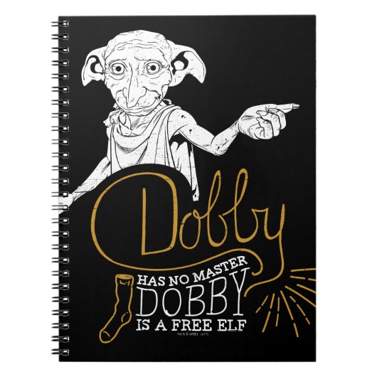 Harry Potter | Dobby heeft geen master Notitieboek (Voorkant)
