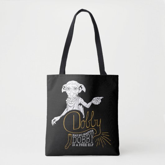 Harry Potter| Dobby heeft geen master Tote Bag (Voorkant)