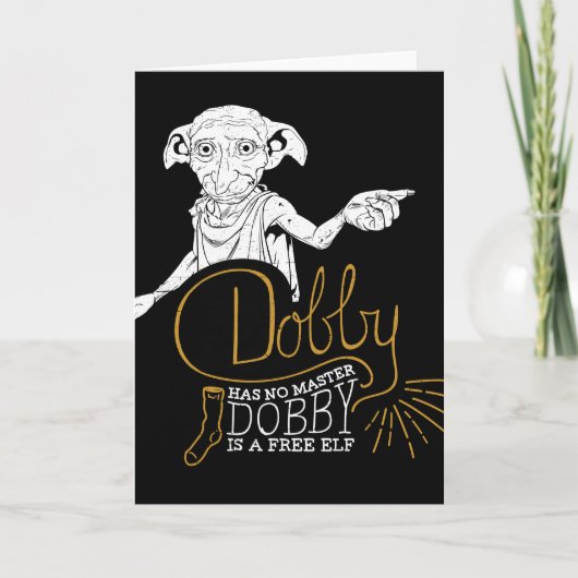 Harry Potter | Dobby heeft Geen Meester Kaart (Voorkant)