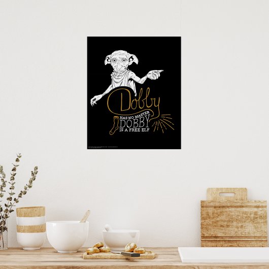 Harry Potter | Dobby heeft geen meester Poster (Keuken)