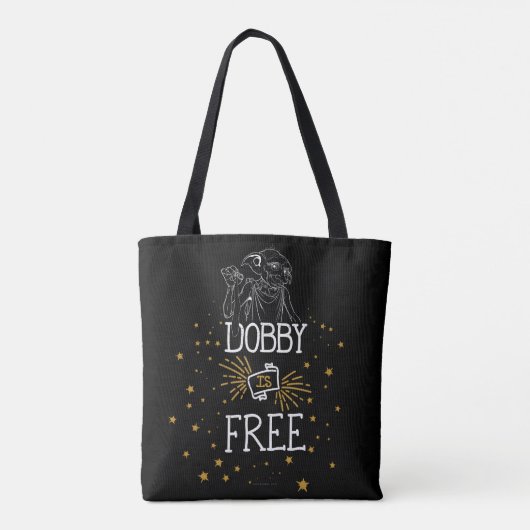 Harry Potter| Dobby is gratis Tote Bag (Achterkant)