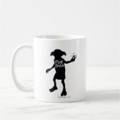 Harry Potter | "Dobby is vrij" Silhouette Typograf Koffiemok (Links)