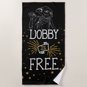 Harry Potter Dobby is vrij Strandlaken