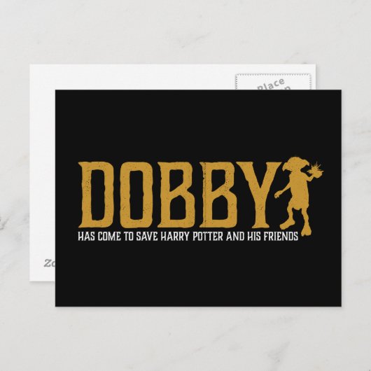 Harry Potter| Dobby Save Harry Potter Briefkaart (Voorkant / Achterkant)