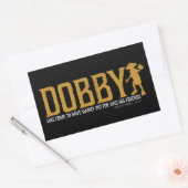 Harry Potter | Dobby Save Harry Potter Rechthoekige Sticker (Envelop)
