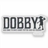 Harry Potter| Dobby Save Harry Potter Sticker (Voorkant)