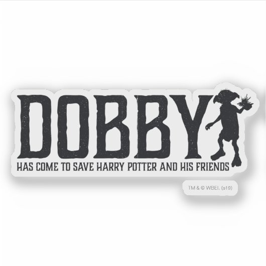 Harry Potter| Dobby Save Harry Potter Sticker (Voorkant)