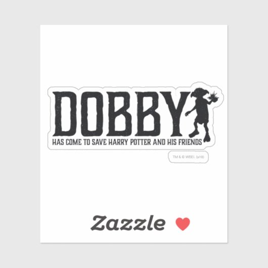 Harry Potter| Dobby Save Harry Potter Sticker (Vel)