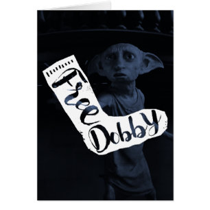 Harry Potter "Dobby vrij" Sok Typography