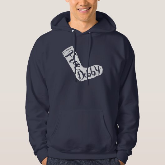 Harry Potter | "Dobby vrij" Sok Typography Hoodie (Voorkant)