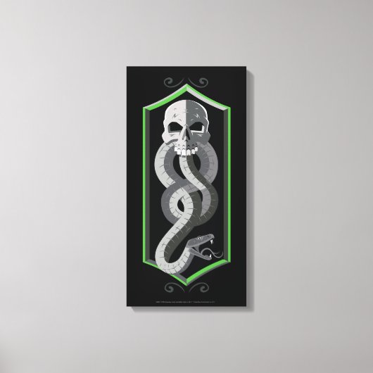 Harry Potter | Donkere Mark Sigil Canvas Afdruk (Voorkant)