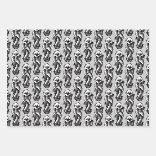 Harry Potter | Donkere mark Waterverf 2 Inpakpapier Vel (Voorkant)