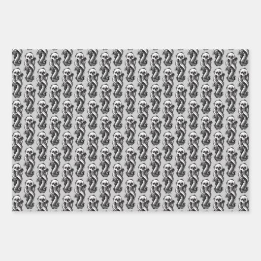 Harry Potter | Donkere mark Waterverf 2 Inpakpapier Vel (Voorkant)