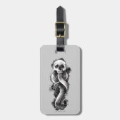 Harry Potter | Donkere mark-Waterverf Bagagelabel (Voorkant verticaal)