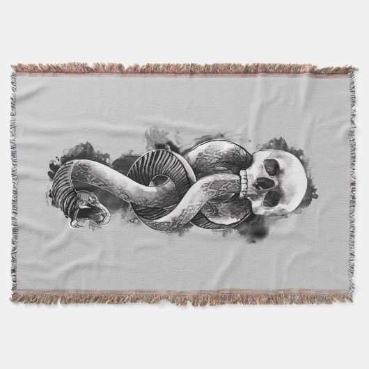 Harry Potter | Donkere mark-Waterverf Deken (Voorkant)